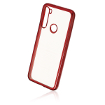 Naxius Case Plating Red Xiaomi RedMi Note 8_Note 8 2021