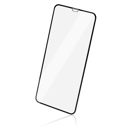 Naxius Top Tempered Glass Anti-Static 9H iPhone 11 Pro Max Full Screen 6D Black CE / RoHS